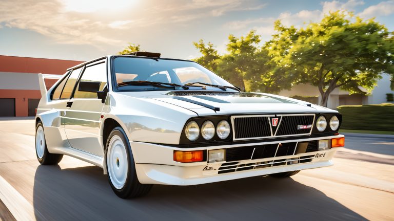 lancia delta integrale evoluzione 4k classic car wallpaper scaled