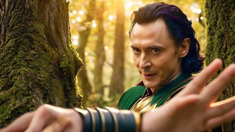 loki cunning smile 4k fantasy wallpaper scaled