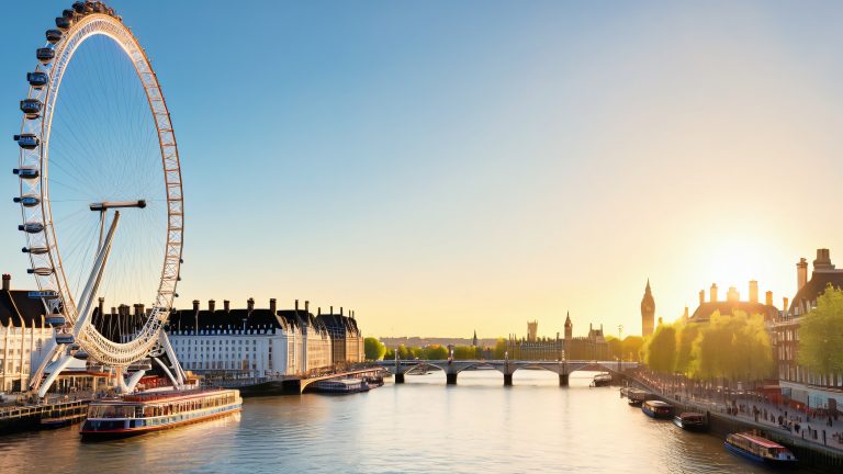 london eye ferris wheel 4k wallpaper south bank landmarks scaled