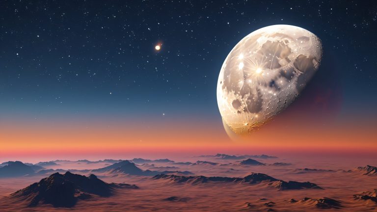 lunar elegance 4k space wallpaper scaled
