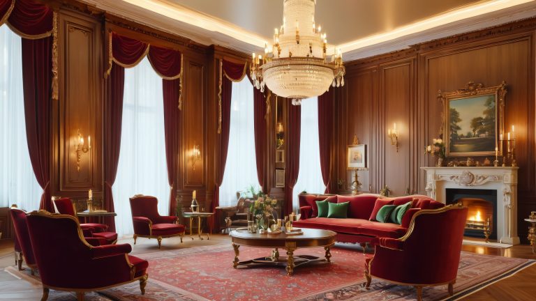 luxury victorian mansion 4k wallpaper scaled