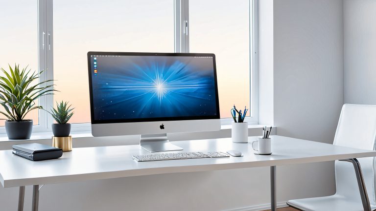 macos inspired workspace 4k wallpaper scaled