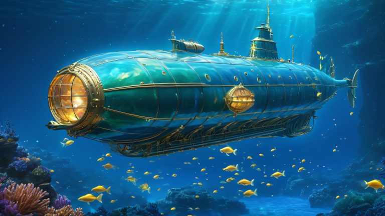 maelstroms fury submarine airship 4k desktop wallpaper scaled