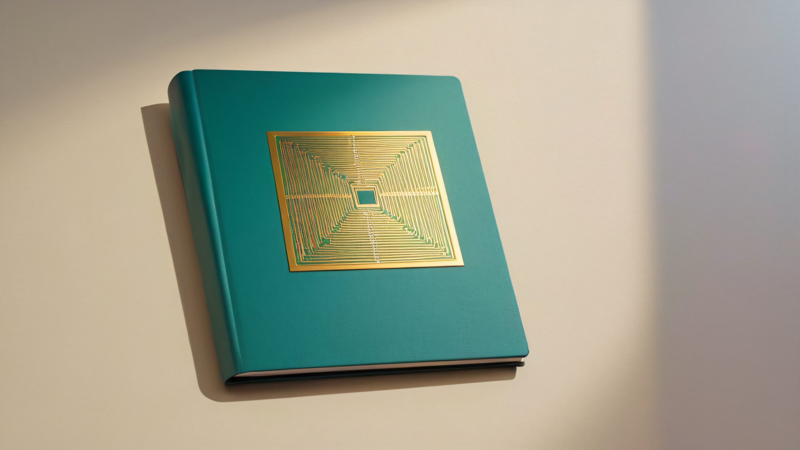 Ultra HD Magnetic Memories Unveiled Wallpaper Sleek journal with polaroid photos on a darkened room desktop/pc background