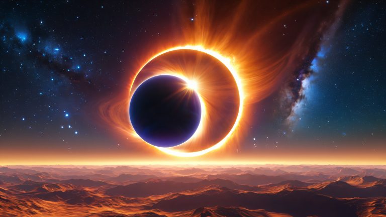majestic annular solar eclipse wallpaper scaled