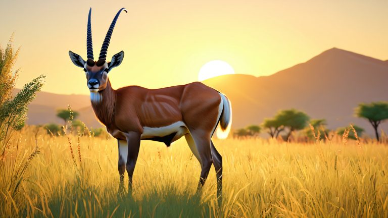 majestic beira antelope 4k desktop wallpaper scaled