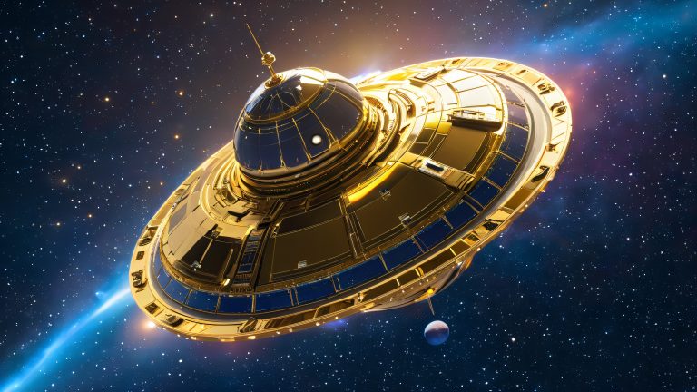 majestic clover class spacecraft 4k desktop wallpaper scaled