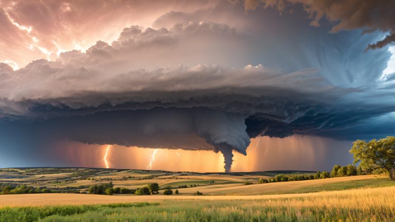 majestic funnel cloud 4k wallpaper scaled
