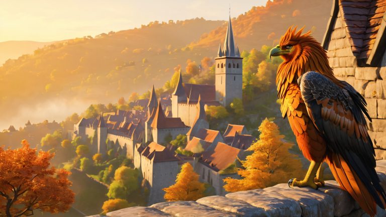 majestic griffin golden hour scaled