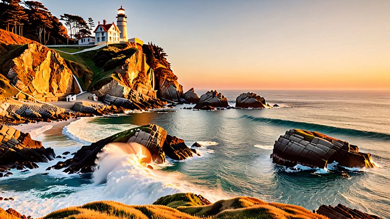 majestic lighthouse 4k wallpaper coastal scene scaled