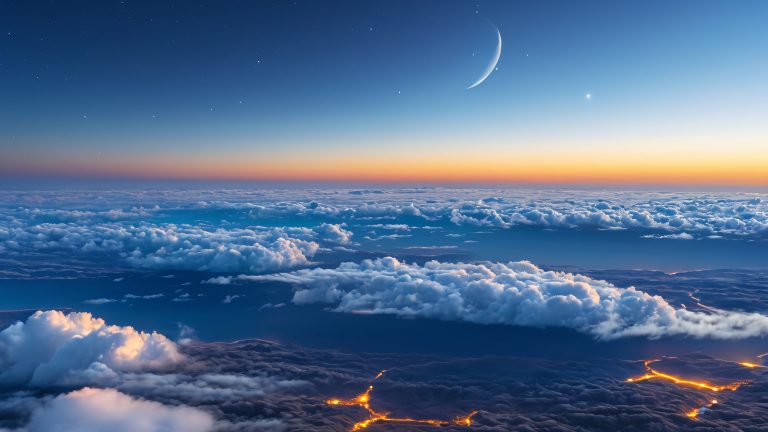 majestic moonrise 4k wallpaper scaled