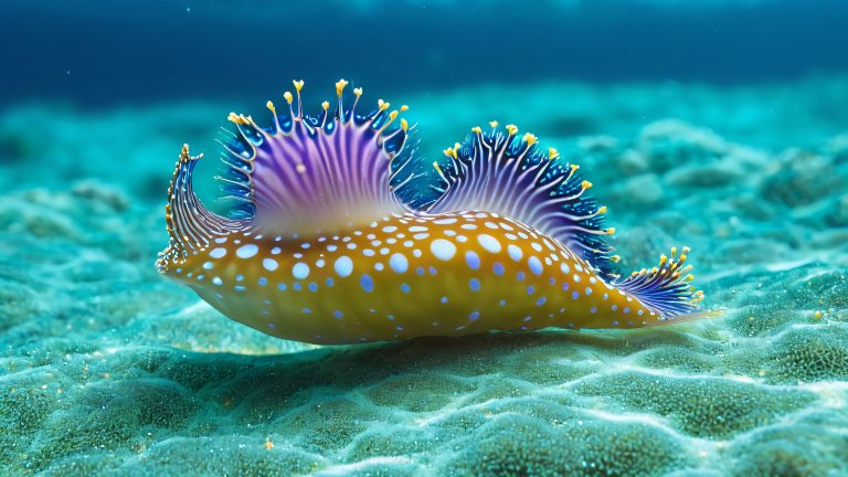 majestic pelagic nudibranch 4k wallpaper scaled