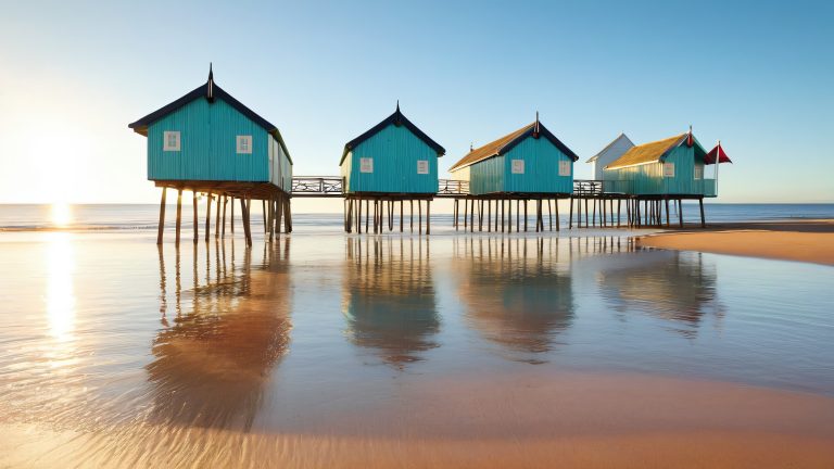 majestic saltburn pier 4k wallpaper scaled