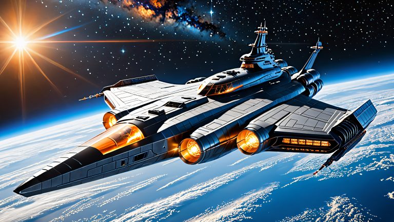 majestic terran heavy cruiser 4k wallpaper scaled