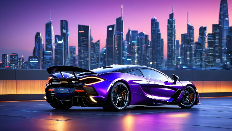 mclaren elegance night city scape scaled