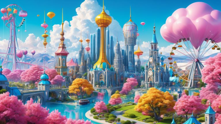 melting clock cityscape scaled