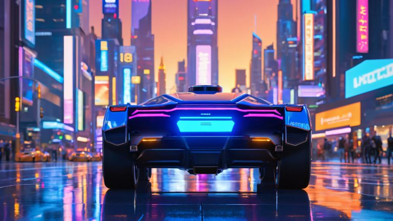 metallic police android 4k wallpaper at dusk scaled