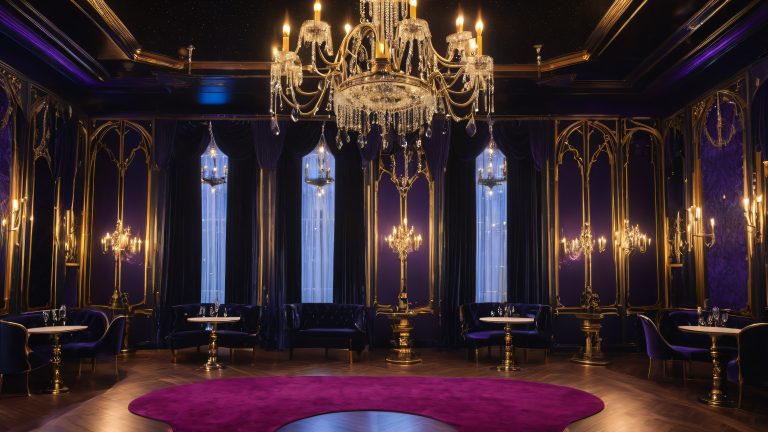 midnight eclipse dark blues velvet nightclub wallpaper scaled