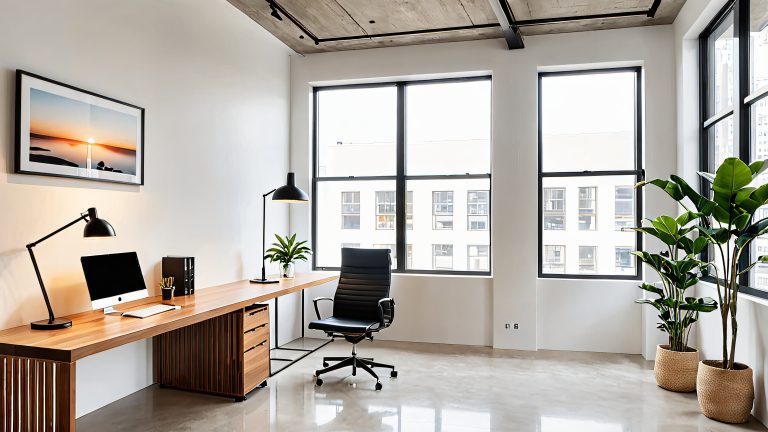 minimalist office oasis scaled