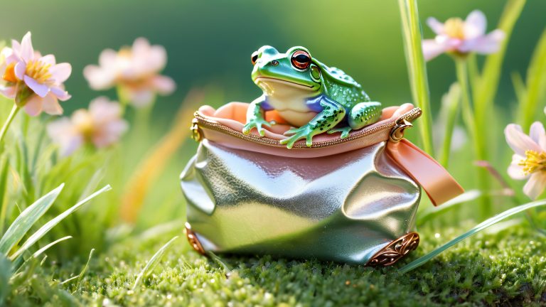 mischievous frog treasure trove wallpaper whimsical delights scaled