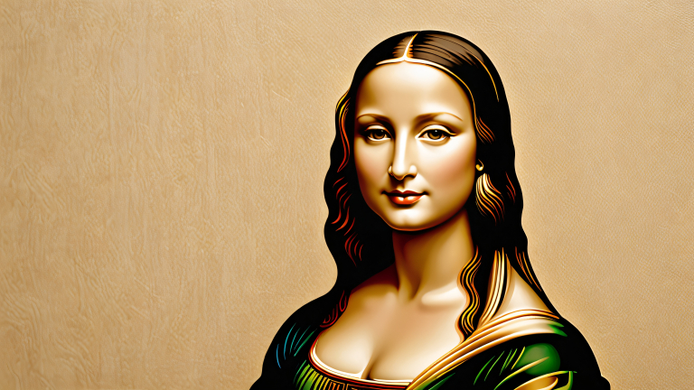 mona lisa whispered secret scaled