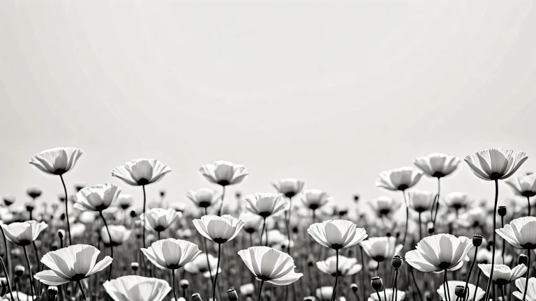 A stunning monochromatic artwork featuring soft pastel hues and geometric shapes.