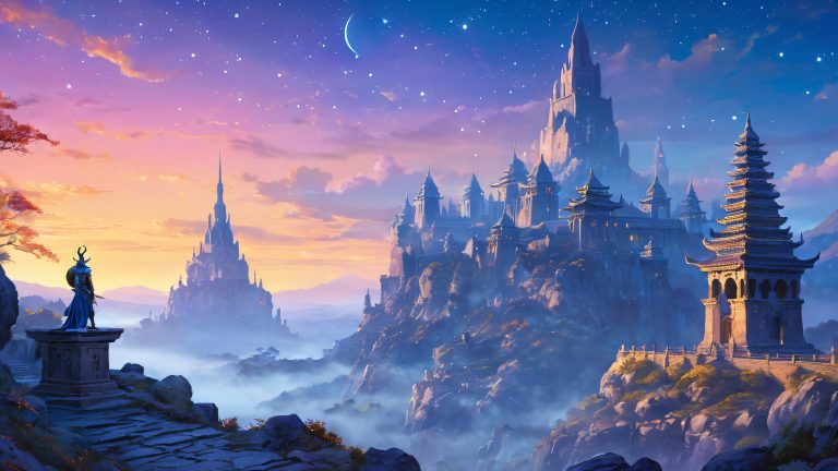 moonlit dragon confrontation scaled