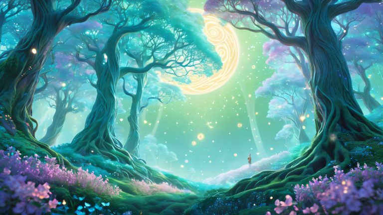 moonlit forest whispers scaled