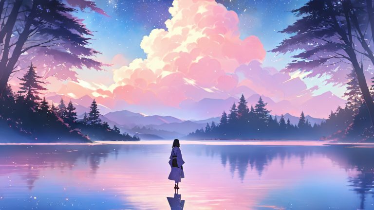 moonlit mountain serenity scaled