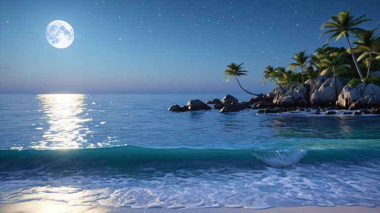 moonlit ocean serenity scaled