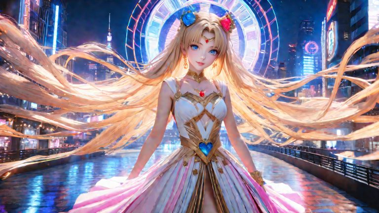 moonlit urban goddess scaled