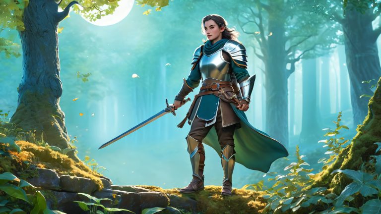 moonlit whispers of the forest scaled