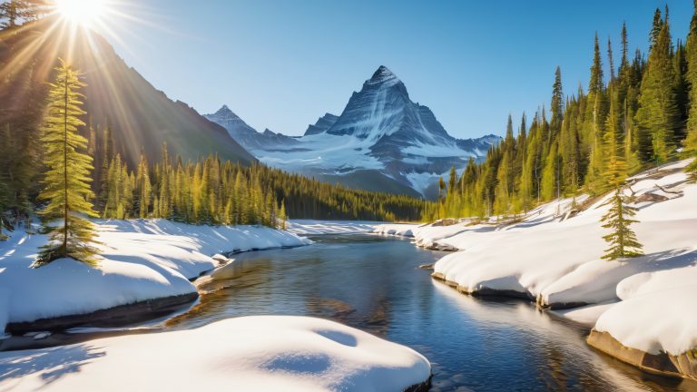 mountain majesty at sunset scaled