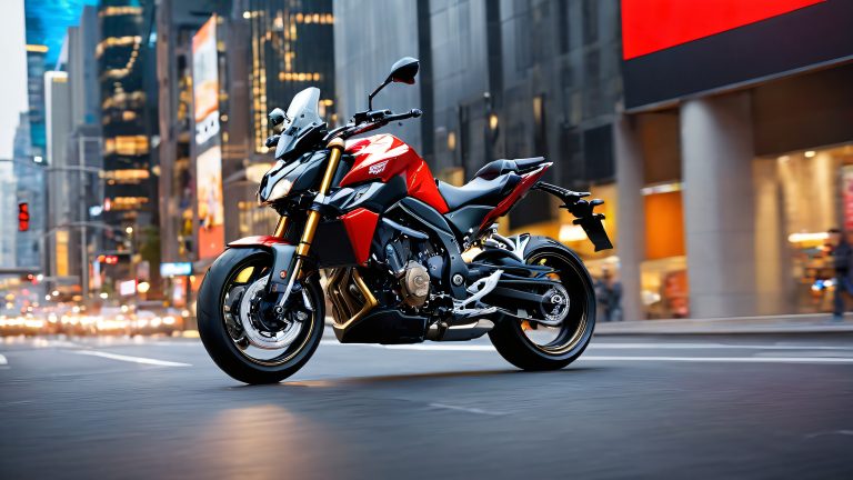 mt 03 abs motorcycle urban backdrop 4k wallpaper scaled