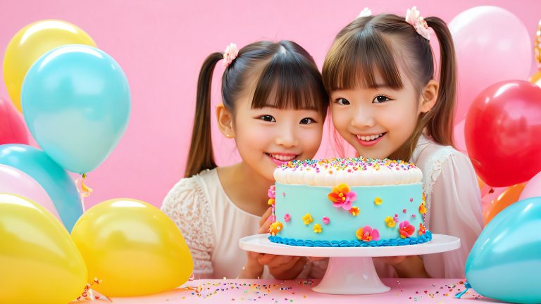 mutsumi sakiko cake sharing wallpaper scaled