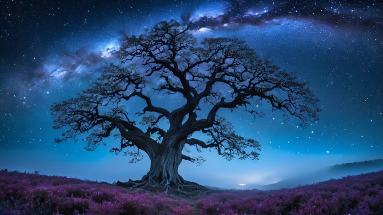 mystic night forest scaled