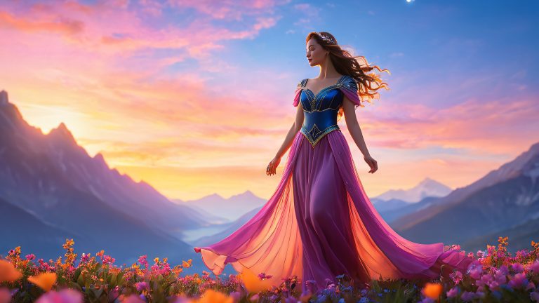 mystic sorceress at dusk scaled