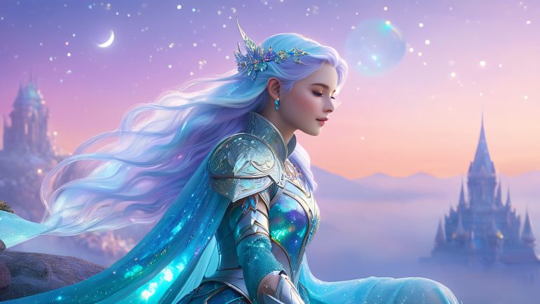 mystical archer 4k fantasy wallpaper scaled