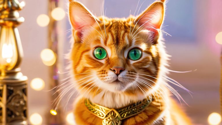 mystical feline photographer 4k wallpaper scaled