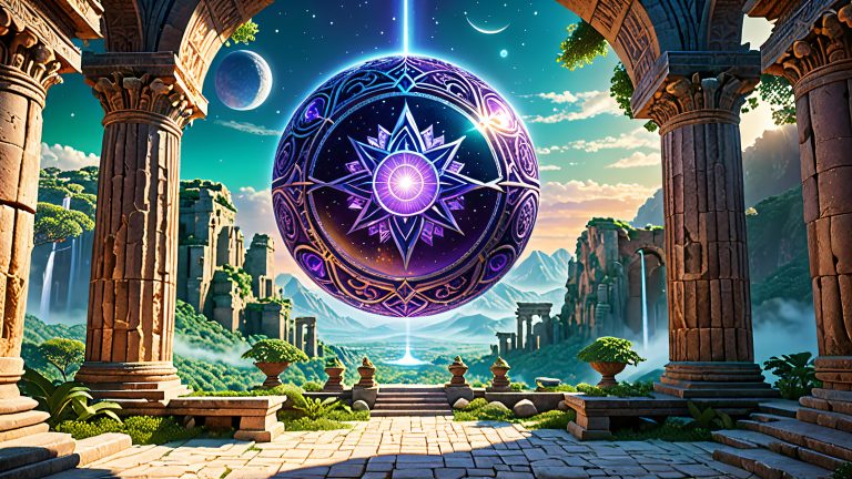 mystical orb ancient knowledge wallpaper scaled