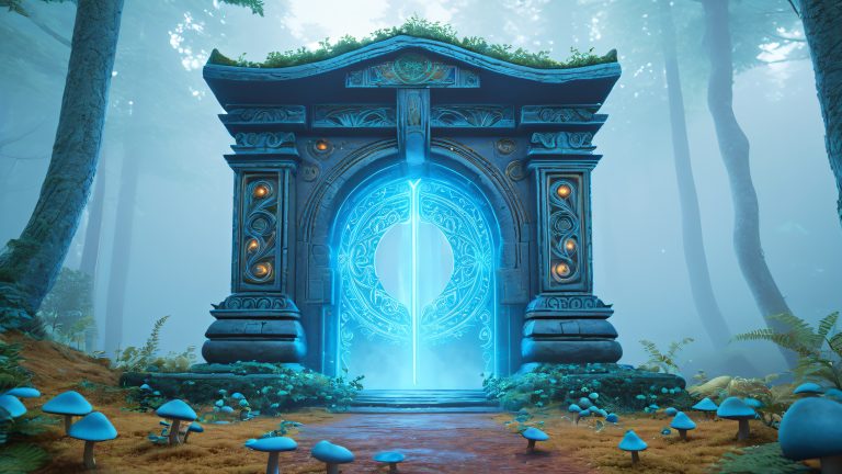 mystical portal 4k wallpaper 1 スケーリングされた