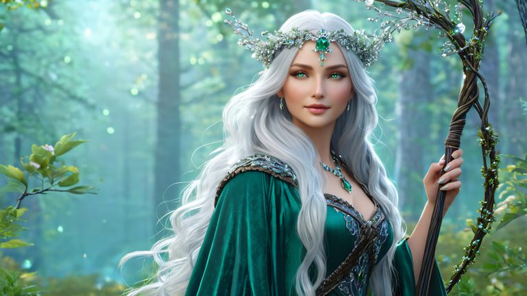 mystical witchs forest 4k wallpaper scaled