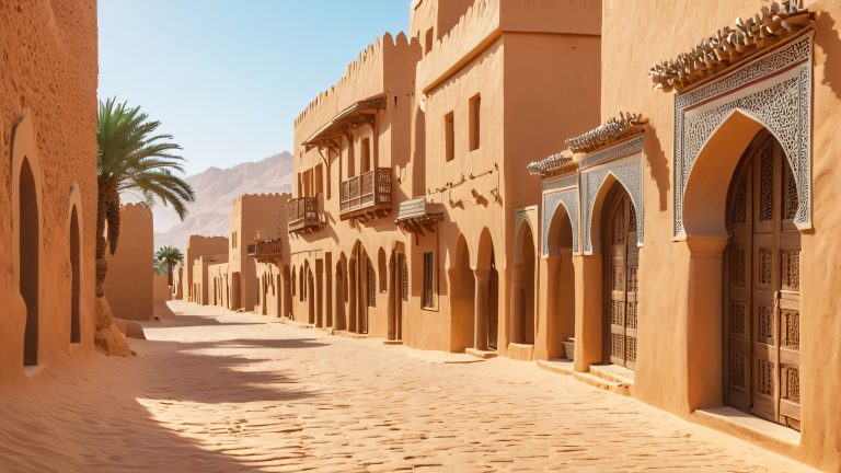 najrans ancient city streets 4k wallpaper scaled