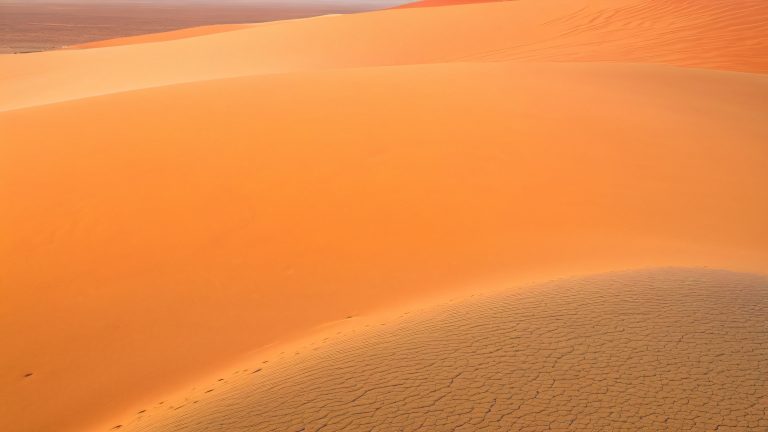 namib desert landscape at sunset scaled