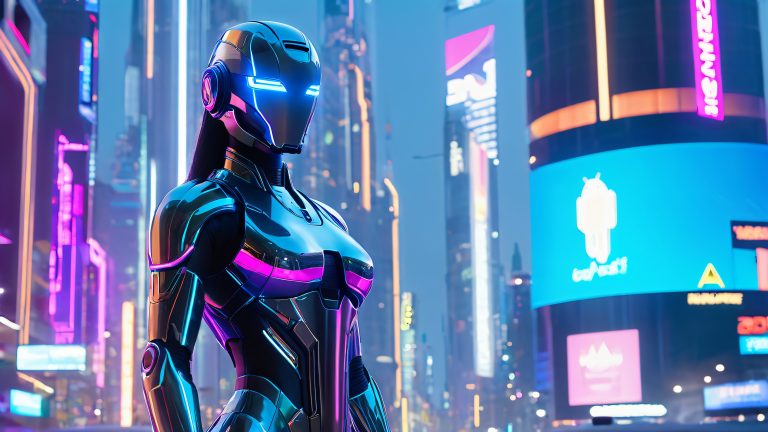 neon android cityscape scaled