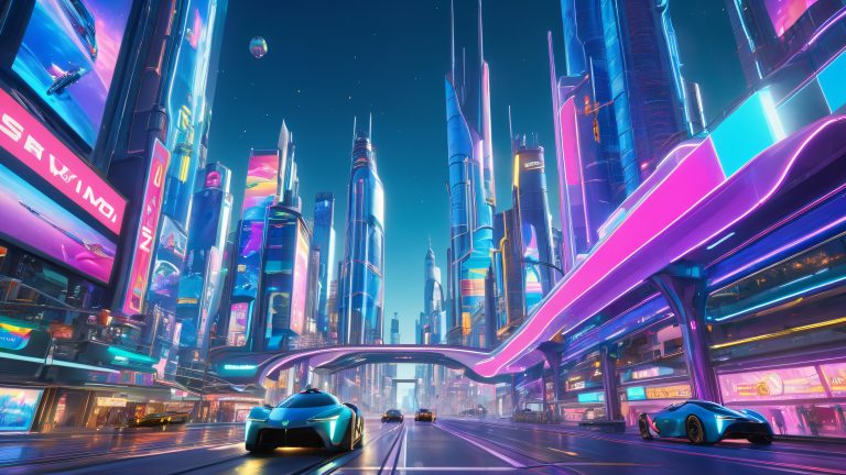 neon chrome metropolis scaled