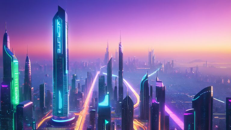 neon cyberpunk cityscape scaled