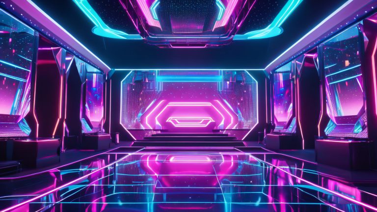 neon dreams futuristic club nightlife 4k scaled