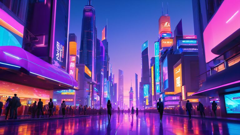 neon dusk metropolis scaled