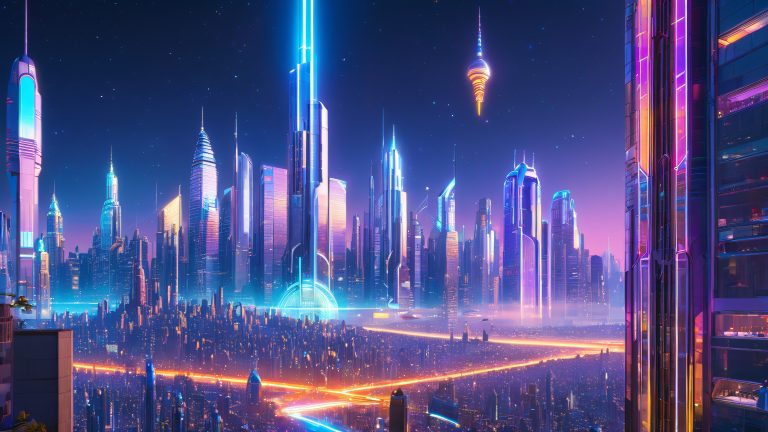 neon metropolis cyberpunk 4k wallpaper scaled